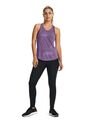 Camiseta Mujer UNDER ARMOUR STREAKER DECO DIAMON Purpura Under Armour de Under Armour