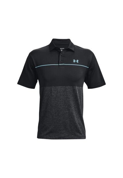 Camiseta Polo Under Armour Playoff-Negro