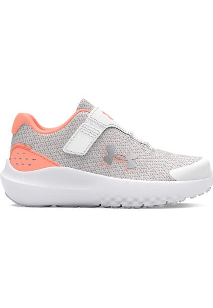Tenis Niña Under Armour UA GINF SURGE 4 AC Gris Under Armour