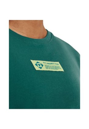 Camiseta UA PJT ROCK GLOBE SS Verde MUJER 1376917-722-5VR Under Armour