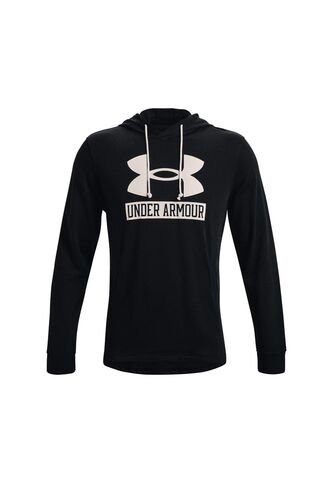 Hoodie Under Armour Rival Logo-Negro Under Armour