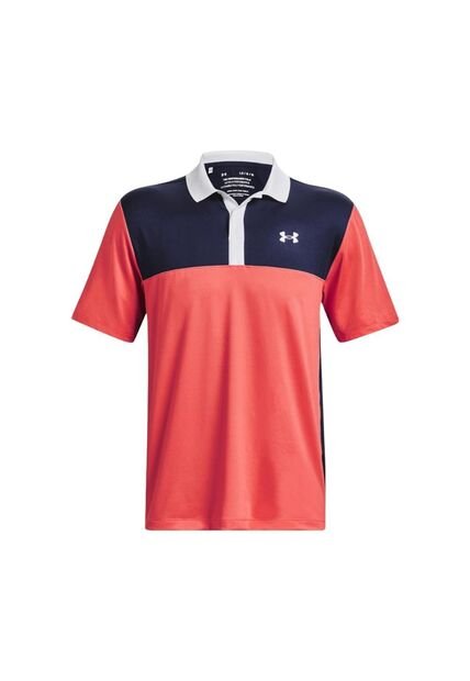 Camiseta Polo Under Armour Performance 3.0-Rojo
