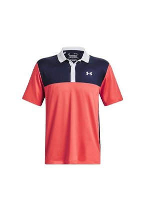 Camiseta Polo Under Armour Performance 3.0-Rojo
