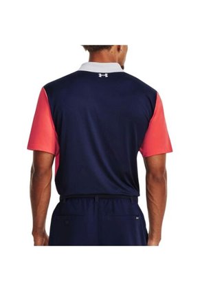 Camiseta Polo Under Armour Performance 3.0-Rojo