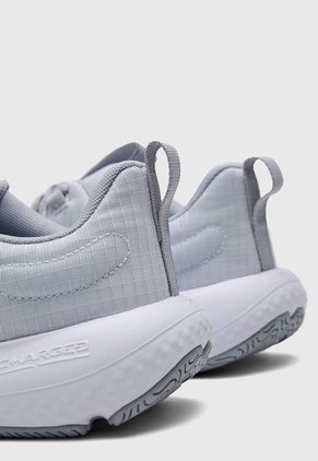 Tenis Running Gris-Blanco UNDER ARMOUR Ua Charged Revitalize