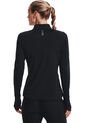 Camiseta Manga Larga Qlifier Run 2.0 1/2 Zip Para Mujer Negro 1365632-001-N11 Under Armour de Under Armour