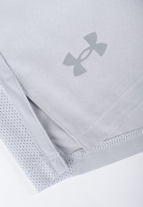 Pantaloneta Running UNDER ARMOUR Launch Gris
