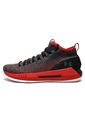Tenis Basketball Gris-Negro-Rojo UNDER ARMOUR Heat Seeker de Under Armour