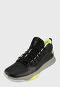 Tenis Basketball Negro-Verde UNDER ARMOUR Basquetbol UA Lockdown 4 de Under Armour