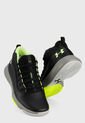 Tenis Basketball Negro-Verde UNDER ARMOUR Basquetbol UA Lockdown 4 de Under Armour