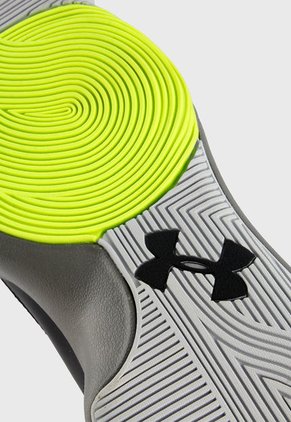 Tenis Basketball Negro-Verde UNDER ARMOUR Basquetbol UA Lockdown 4