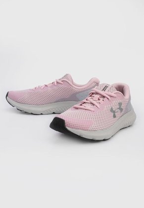 Tenis Running Rosa-Gris UNDER ARMOUR Charged Rogue 3