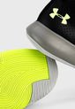 Tenis Basketball Negro-Verde UNDER ARMOUR Basquetbol UA Lockdown 4 de Under Armour