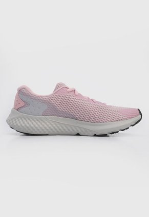 Tenis Running Rosa-Gris UNDER ARMOUR Charged Rogue 3
