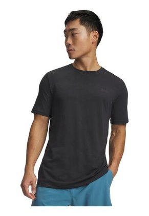 Camiseta Hombre UNDER ARMOUR VNSH LT SMLS SS CAMO Negro Under Armour