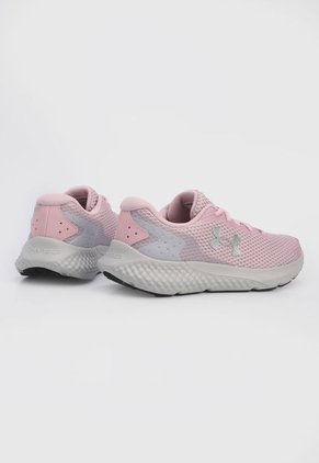Tenis Running Rosa-Gris UNDER ARMOUR Charged Rogue 3