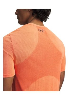 Camiseta Hombre UNDER ARMOUR VANISH SEAMLESS SS Naranja Under Armour