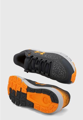 Tenis Running Gris-Naranja UNDER ARMOUR Charged Rogue 2