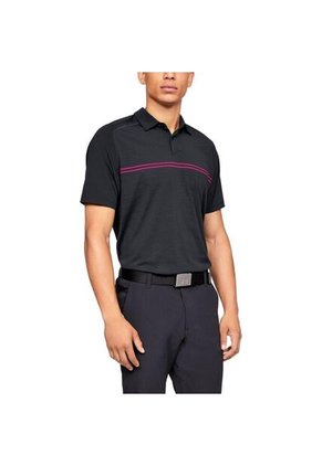 Camisa Polo Under Armour Vanish Calibrate-Negro