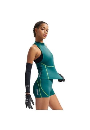 Camiseta Sin Mangas Mujer Under Armour HTGR ELITE MOCK TANK Verde Under Armour