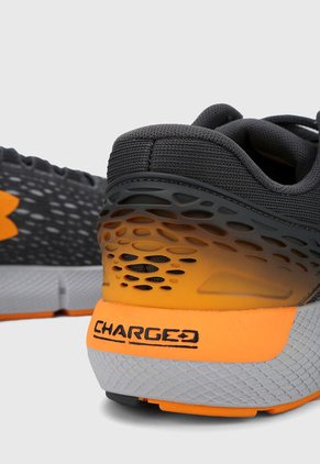 Tenis Running Gris-Naranja UNDER ARMOUR Charged Rogue 2