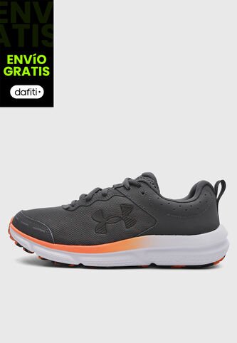 Tenis UNDER ARMOUR Charged Assert 10 Gris Oscuro Under Armour