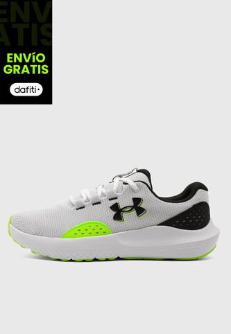 Tenis UNDER ARMOUR Charged Surge 4 Blanco Under Armour