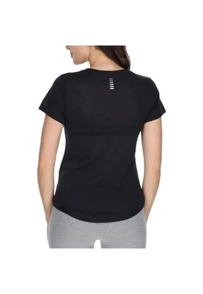Camiseta Under Armpur Streaker Mujer-Negro