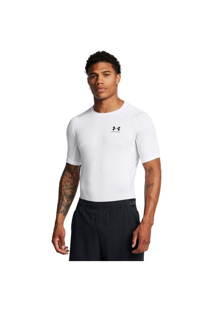 Camiseta Hombre Under Armour Hg Armour Comp Blanco Under Armour