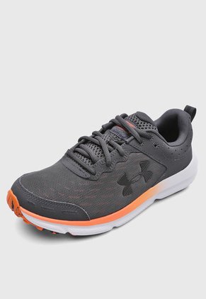 Tenis UNDER ARMOUR Charged Assert 10 Gris Oscuro