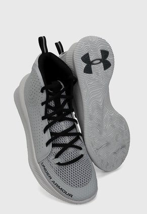 Tenis Basketball Gris-Blanco UNDER ARMOUR UA Jet Mod