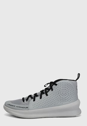 Tenis Basketball Gris-Blanco UNDER ARMOUR UA Jet Mod