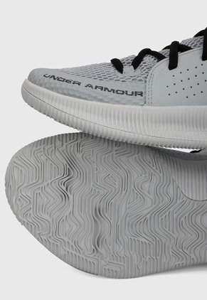 Tenis Basketball Gris-Blanco UNDER ARMOUR UA Jet Mod