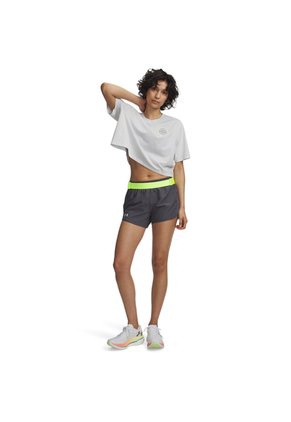 Short Mujer Under Armour Ua Fly By 3 Shorts Gris Under Armour