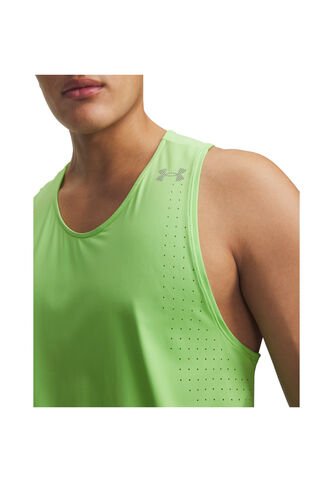Camiseta Sin Mangas Hombre Under Armour VELOCITI PRO SINGLET Verde Under Armour Under Armour