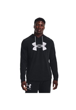Hoodie Under Armour Rival Terry Logo-Negro