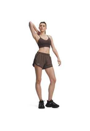 Short Mujer Under Armour Ua Fly By 3 Shorts Marrón Under Armour