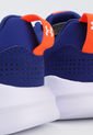 Tenis Running Azul-Blanco-Naranja Neón UNDER ARMOUR Essential de Under Armour