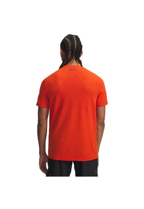 Camiseta Hombre Under Armour VANISH SEAMLESS SS Naranja Under Armour