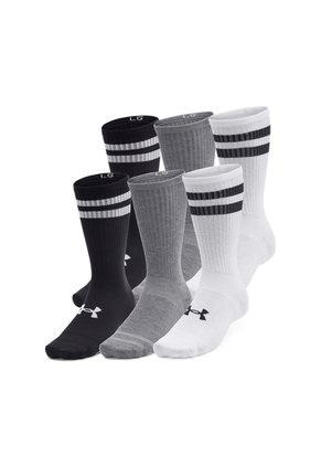 Medias Unisex UNDER ARMOUR ESSENTIAL 6PK CREW Blanco Under Armour