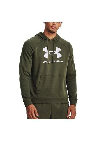 Hoodie Under Armour Rival Fleece-Verde Under Armour