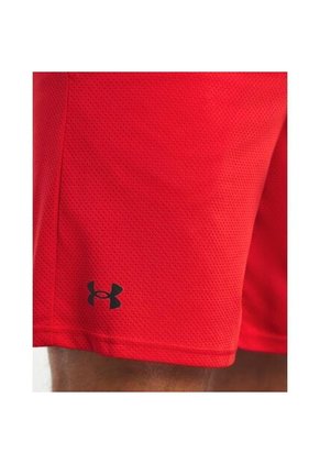 Pantaloneta Under Armour Tech Mesh 9 In-Rojo