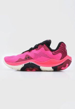 Tenis Training Fucsia-Negro-Blanco UNDER ARMOUR Spawn 4