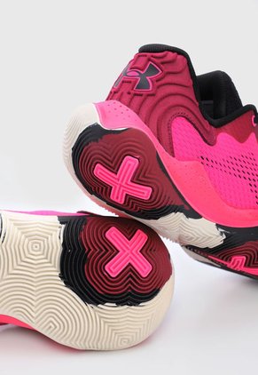 Tenis Training Fucsia-Negro-Blanco UNDER ARMOUR Spawn 4