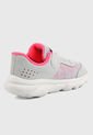 Tenis Running Gris-Coral Under Armour Kids UA Inf Assert 8 de Under Armour