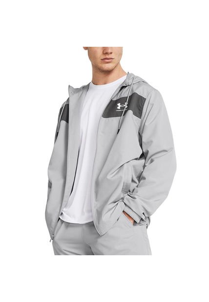 Chaqueta Under Armour Sportstyle Windbr-Gris