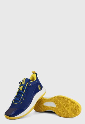 Tenis Basketball Azul-Amarillo-Blanco UNDER ARMOUR 3Z5 NM