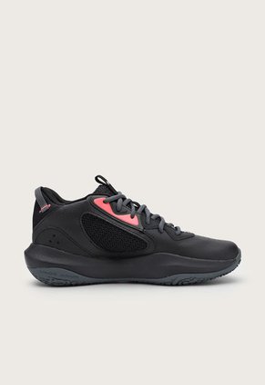 Tenis Basketball Negro-Rojo-Gris UNDER ARMOUR Lockdown 6