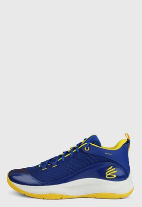 Tenis Basketball Azul-Amarillo-Blanco UNDER ARMOUR 3Z5 NM