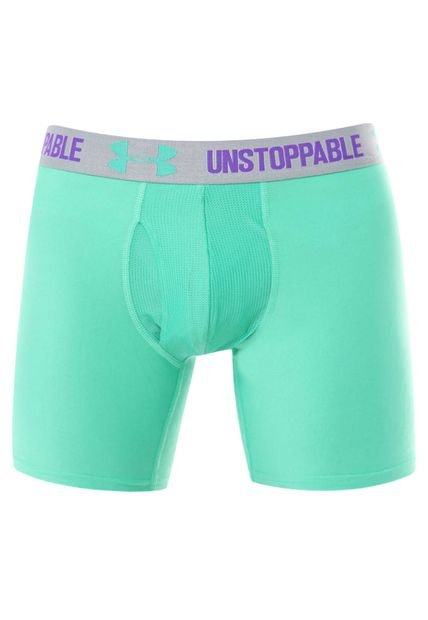 Boxer Under Armour Original 6 In Boxer Jock Verde Esmeralda-Gris